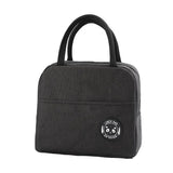 Lunch Bag Lunch Box Thermal Insulated Canvas Tote Pouch Kids School Bento Portable Dinner Container Picnic Food Storage Bags