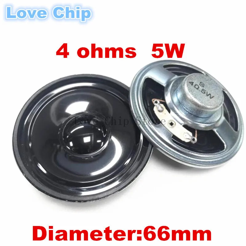 Waterproof Speaker 4 ohm 8 ohms 0.5/1/2/3 watt 0.5W 1W 2W 3W 5W 4R 8R Diameter 40mm 45mm 50MM 57MM 66MM 77MM 5/6.6CM LoudSpeaker