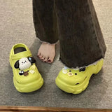 Women's Slippers 5CM High Platform Garden Fashion Clogs Shoes Women's Slippers Thick Bottom EVA Sandals Summer Girls Slippers