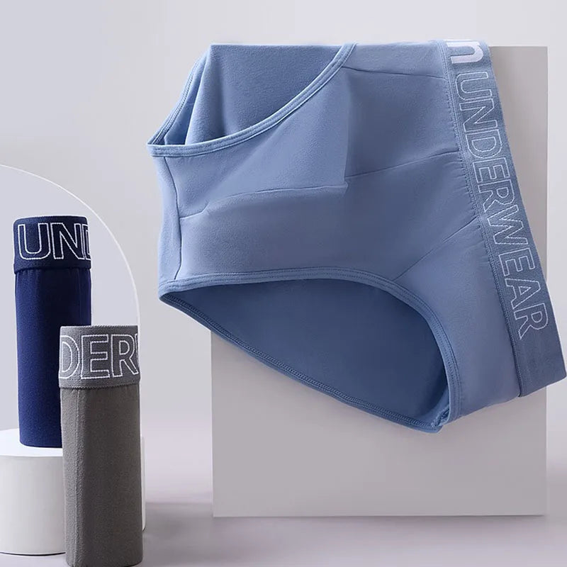 Men's Letter Briefs Underwear Comfortable Panties Shorts Sexy Gifts for Man Underpants