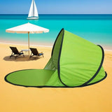 Silver Coated Small Folding Tent Automatic Instant Pop-up Mini Beach Tent Sunscreen UV Protection Sunshade Tent Summer
