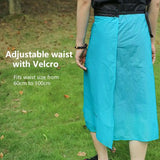 Rain Kilt Useful Rainwear Packable Rain Skirt Easily Storage Packable Windbreak Skirt for Riding