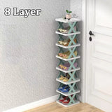Shoes Racks Storage Organizer  Detachable Shoe Racks Saves Family Household Rack Multi Layer Simple Shoes Shelf Color Cabinet