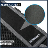 Universal Car Truck storage Bag Back Seat Backseat Organizer Felt W/ Extra Mesh Net Pockets Hanging Organiser Car Accessories