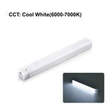 LED Motion Sensor Bar Light Wireless Induction Night Light USB Rechargeable Detector Lamp for Kitchen Cabinet Wardrobe Bedroom