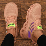 Women's Running Shoes 2025 Summer New Lightweight Mesh Breathable Running Shoes Shock-absorbing Soft Sole Fitness Women's Shoes