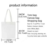 Just One More Chapter Canvas Tote Bag Library Book Bag Booktrovert Tote Bag Book Lover Tote Bag Canvas Handbag Makeup Bag Set
