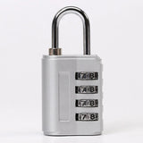 4 Digits Password Code Combination Padlock Aluminum alloy Suitcase For Luggage Travel Code Lock Code Keyed Anti-thieft Lock