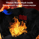 New Warm Plush Snow Boots Lace Up High Top Men's Boots Waterproof Winter Outdoor Boots Anti-Slip Army Work Boots Desert Boots