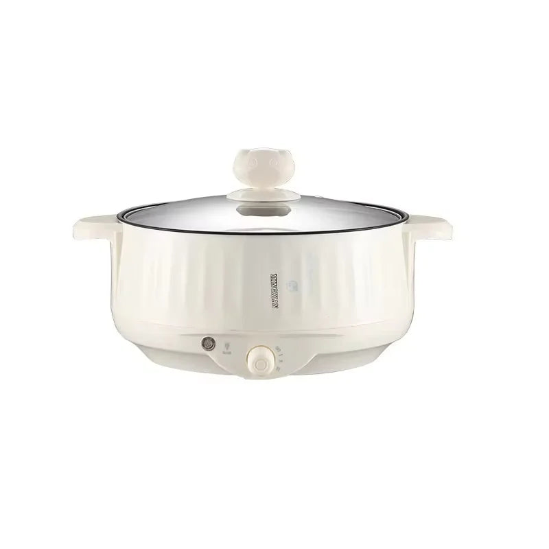 Electric cooking pot 1-2-3 people dormitory student multi-functional electric hot pot small household mini electric cooking pot
