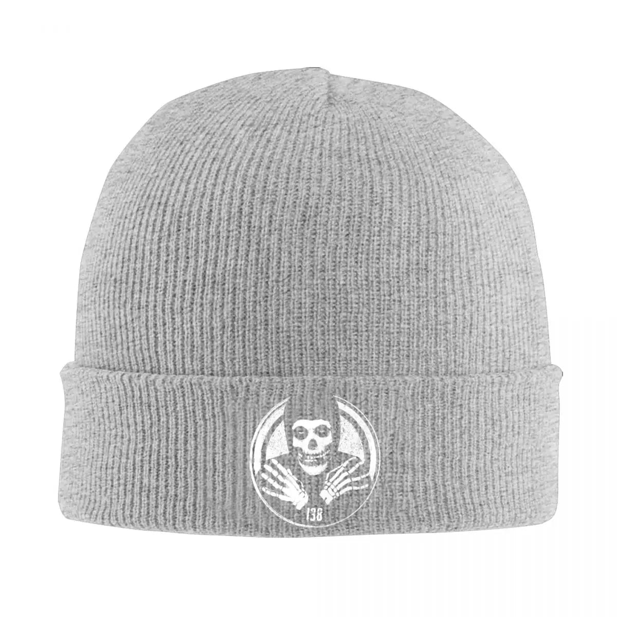 Crimson Ghost Misfits Knit Hat Beanie Winter Hats Warm New Skull Cap for Men Women Gift