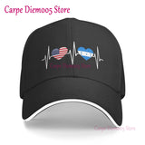 Honduras Flag Unisex Hats Fashion Adjustable Baseball Cap for Men Women