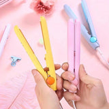 2 in 1 Hair Straightener Curling Tool Quick Heating Dual-purpose Adjustable Thermostatically Operated