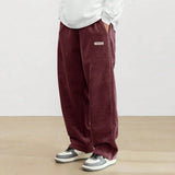 Corduroy Pants Men Clothing Sweatpants Loose-Fit Casual Pants Man Baggy Hosen Regular Length Trousers Men Cargo Pants Women