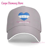 Honduras Flag Unisex Hats Fashion Adjustable Baseball Cap for Men Women