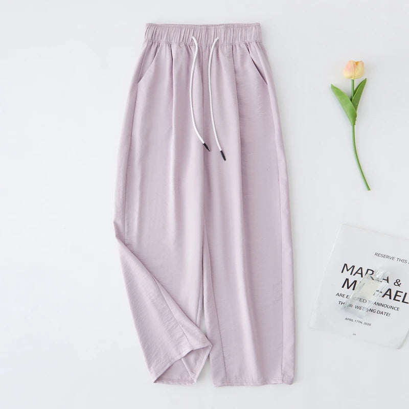 High-waisted pants for women. Smooth, breathable, and slimming. Easy to wash.
