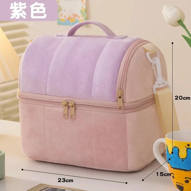 Thermal Bag Lunch Box For Work Picnic Bag Car Bolsa Refrigerator Portable Cooler Bag Food Backpack