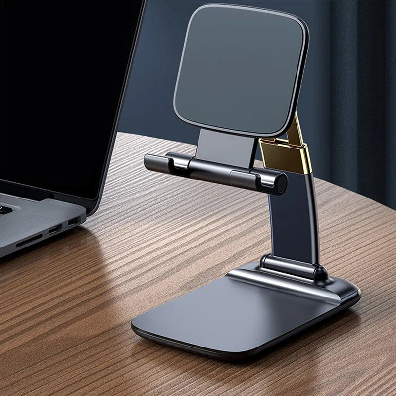 Desk Mobile Phone Holder Stand For IPhone IPad easyown Adjustable Desktop Tablet Holder Universal Table Cell Phone Stand