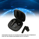 Translator Earbuds Bluetooth 5.3 Language Translator Device 74 Languages 70 Accents Wireless Ergonomic for Music for Learning