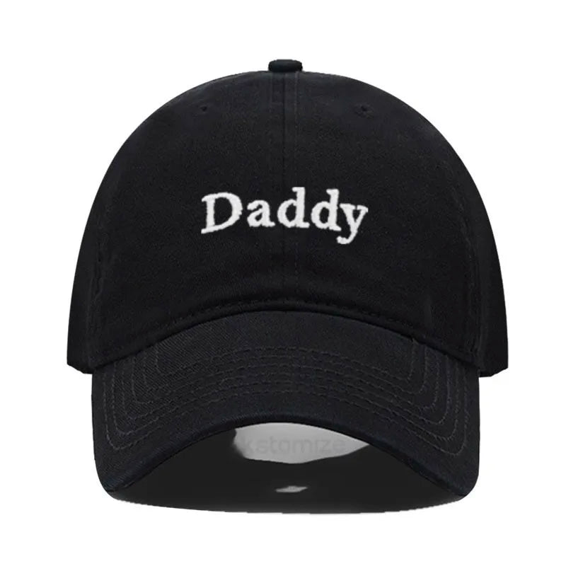 Daddy & Mommy Baseball Cap for Men & Women Unisex Soft Washed Cotton Embroidery Baseball Hats For Father's Mother's Day gifts