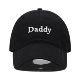 Daddy & Mommy Baseball Cap for Men & Women Unisex Soft Washed Cotton Embroidery Baseball Hats For Father's Mother's Day gifts
