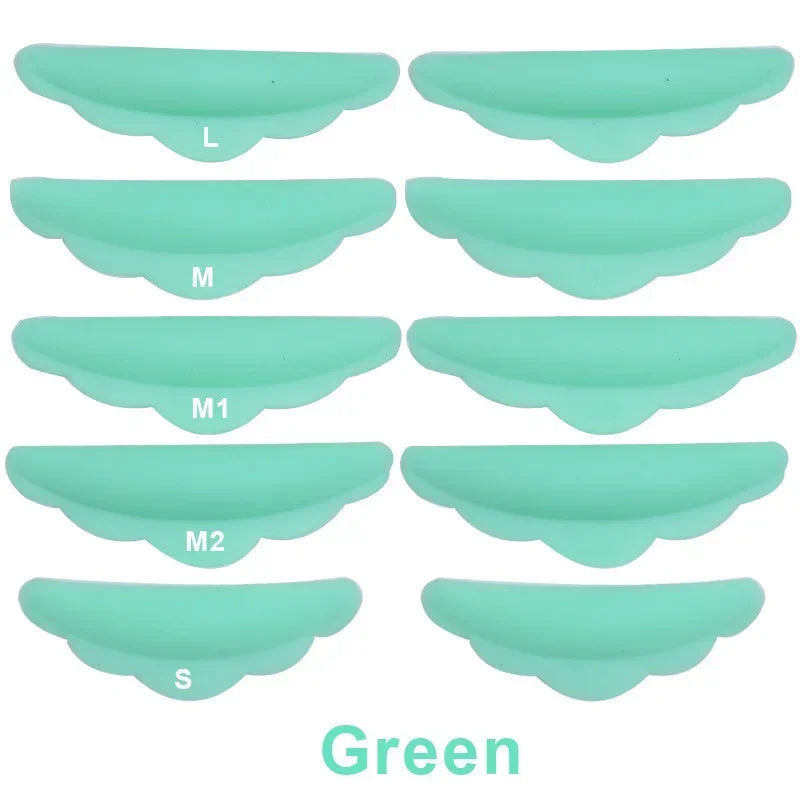 5 Pairs Silicone Eyelash Perm Pad Recycling Makeup Lifting Lashes Rods  3D Eyelash Curler Accessories Applicator Tools