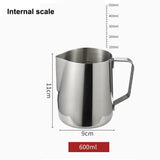 Stainless Steel Milk Frothing Pitcher Espresso Steam Coffee Barista Craft Latte Cappuccino Milk Cream Cup Frothing Jug Pitcher