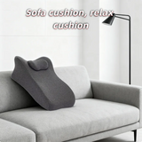Bed Cushion Pillow for Sleeping Reading Relaxing Lounge Back Support Multi-Use Comfortable Bed Pillow for Bed Sofa Bedside Use