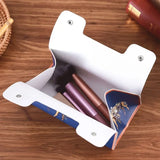 Retro Furniture Tissue Box PU Leather Tissue Case Napkin Holder Storage Container Car DesktopTissue  Storage Box Napkin Holder