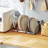 5 Grids Kitchen Cabinet Organizers for Dish and Bowl Tableware Tray Bowls Dishes Storage Rack Cookware Shelf Plate Storage Stand