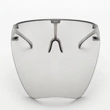 Full Face Sunglasses Mask Women Men Protective Faceshield Glasses Goggles Covered Spherical Lens Anti-Spray Cycling Sunglasses