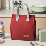 Lunch Bags for Women Men Reusable Insulated Lunch Box Portable Thermal Cooler Bag Waterproof Bento Box Bag Lunch Box Tote Bag