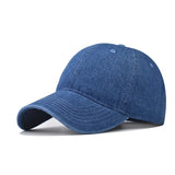 denim baseball cap for men women spring summer cap letters embroidery