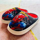 Autumn Winter Kids Shoes BoysSpiderman Slippers Children Christmas Slippers Pantoufle Enfant Baby Shoes Hausschuhe