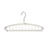 1pc Space Saving Multi-Hole Clothes Hanger For Home, Dorm, And Travel - Foldable Drying Rack For Trousers, Shirts, And Skirts
