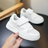 White Kids Shoes For Boys And Girls Fashion Children Casual Shoes Non-slip Sneakers