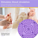 Foot Yoga Massage Acupressure Boards Meridian Jogging Pad Stone Therapy Reflexology Mat Toe Pressure Plate Foot Relax Training