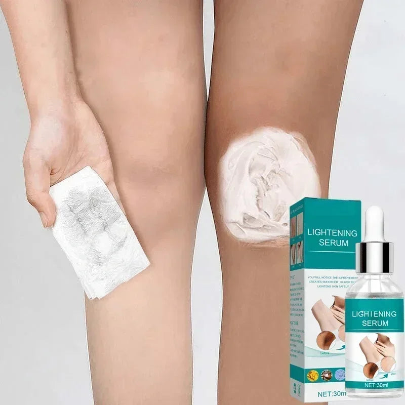 Skin Whitening Serum Private Parts Underarm Bleaching Serum Remove Dark Melanin Whiten Butt Knee Brighten Inner Thigh Arm Body