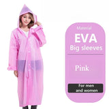 Raincoat Women Men Impermeable Thickened Waterproof Raincoat Tourism Outdoor Hiking Rain Poncho Raincoat Hooded Rain Coat