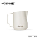 MHW-3BOMBER Milk Frothing Pitcher 350/450/520ml Milk Frother Cup Espresso Steaming Pitcher Stainless Steel Milk Frother Jug