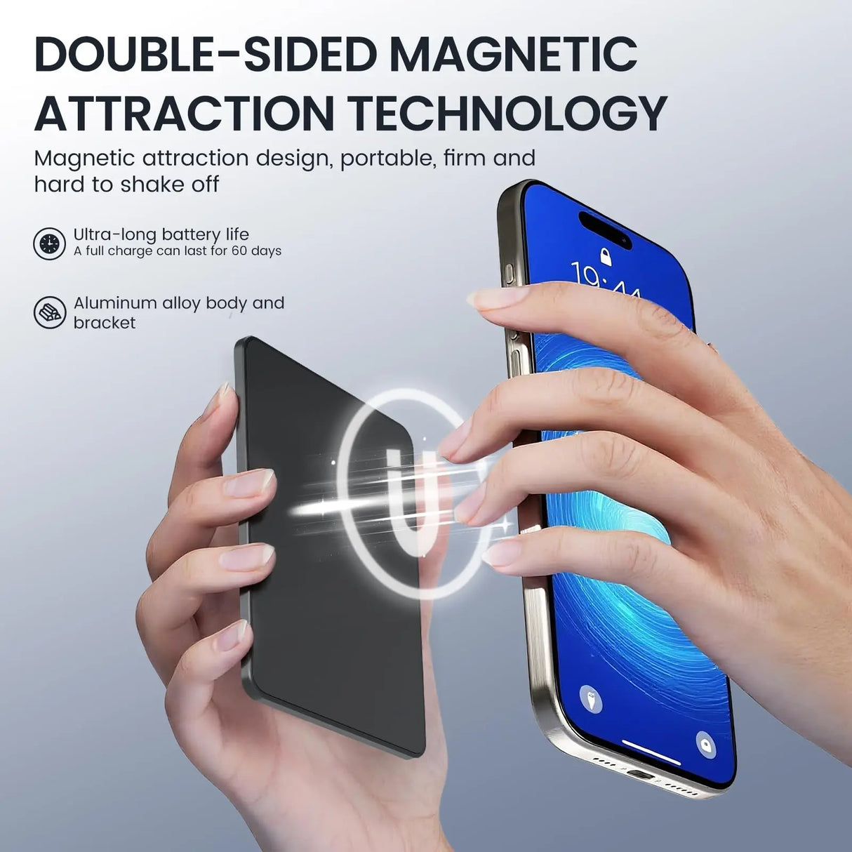 AI Instant Translator Device Magnetic Stand,144 Languages Online Translation Real-Time Photo/Video Calls for IOS Android