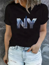 Women's T-Shirts Cartoon Cotton Pattern Print Tees Casual Street Femalewear Summer Plus sized T-Shirt Fashion Lady Y2k Clothing