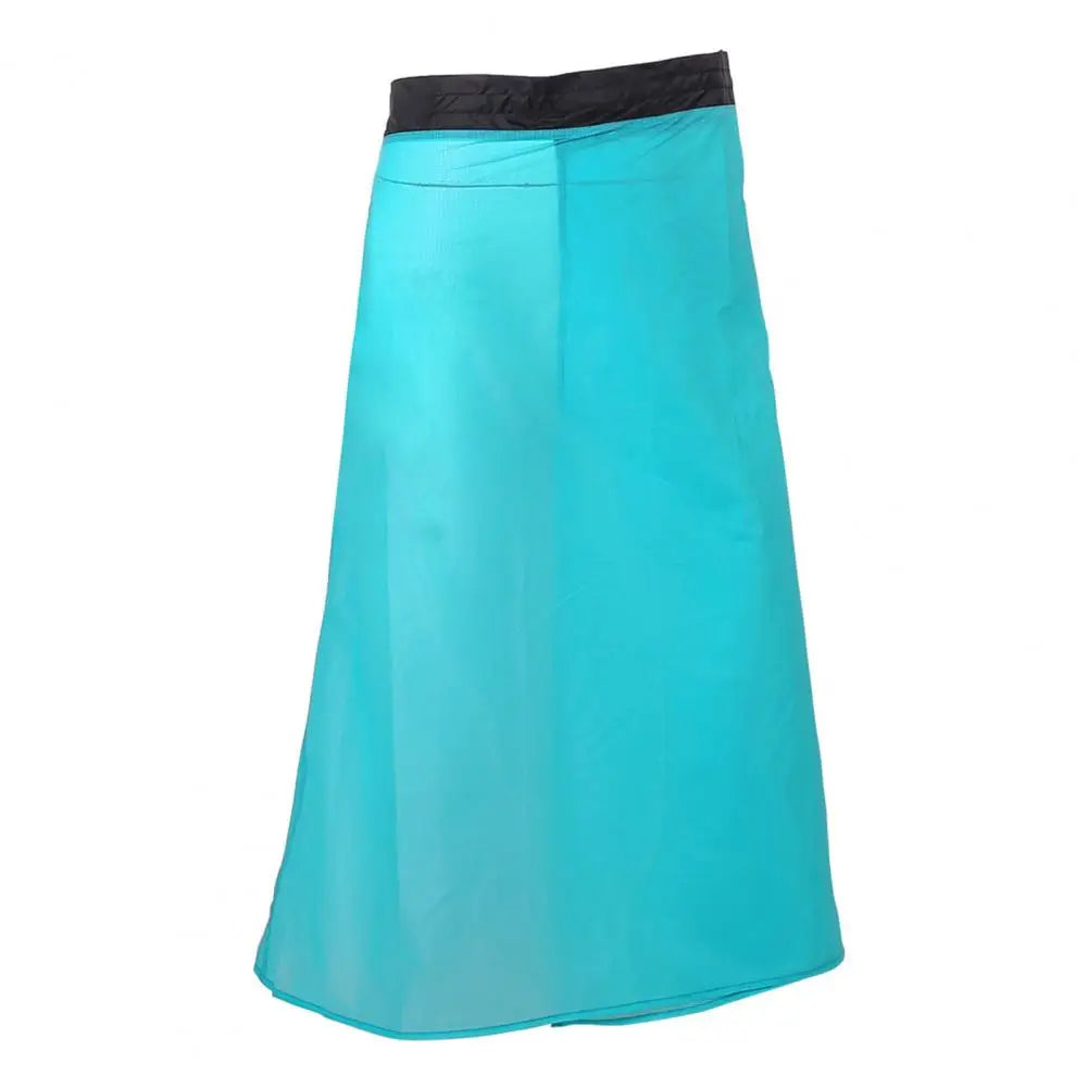 Rain Kilt Useful Rainwear Packable Rain Skirt Easily Storage Packable Windbreak Skirt for Riding