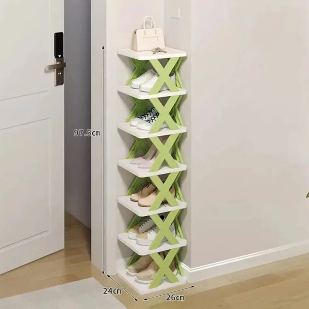 Shoes Racks Storage Organizer Detachable Shoe Racks Saves Family Household Rack Multi Layer Simple Shoes Shelf Color Cabinet