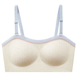 Lingerie Adjustable Wireless Bra Elastic Traceless Shockproof Brassiere for Women Anti-sagging Close-fitting Seamless Bras Sport