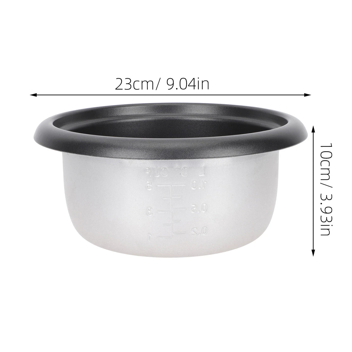 Inner Cooking Pot Rice Cooker Liner Pot Cooking Cake Baking Bowl Cooking Pot Replacement Accessories Supply Alloy Pans Nonstick