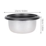 Inner Cooking Pot Rice Cooker Liner Pot Cooking Cake Baking Bowl Cooking Pot Replacement Accessories Supply Alloy Pans Nonstick