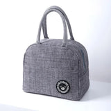 Lunch Bag Lunch Box Thermal Insulated Canvas Tote Pouch Kids School Bento Portable Dinner Container Picnic Food Storage Bags