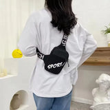 Men's & Women's Shoulder Bag INS Trend Waterproof Small Backpack Mobile Phone Man's Messenger Bag Square Bag Crossbody Bags