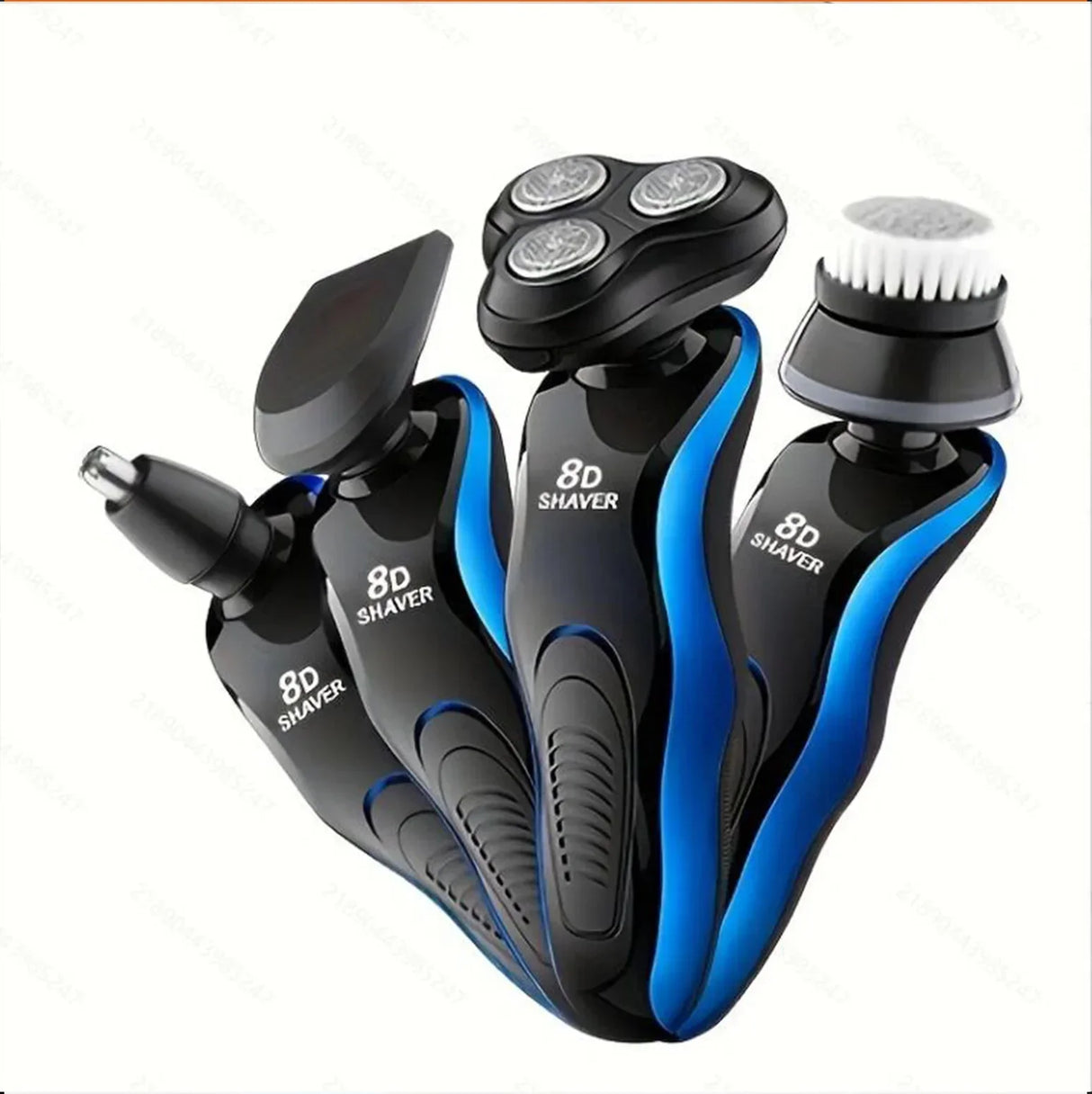 Min Rechargeable Electric Razor] Electric Razor -LED Display, USB RechargeableMulti-function Beard Trimmer